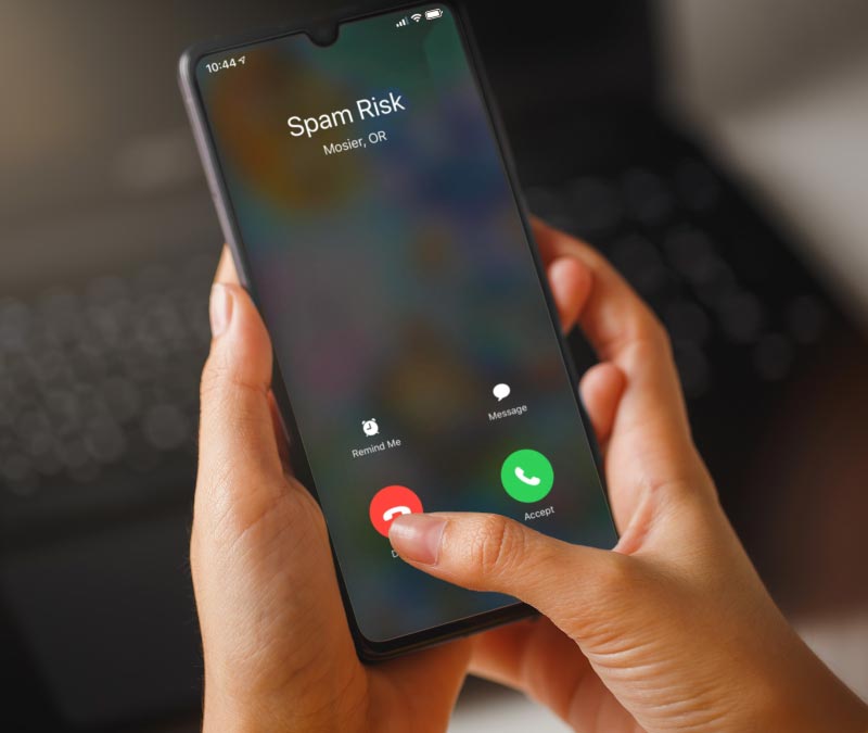 What are Spam Risk calls and what should you do about them?